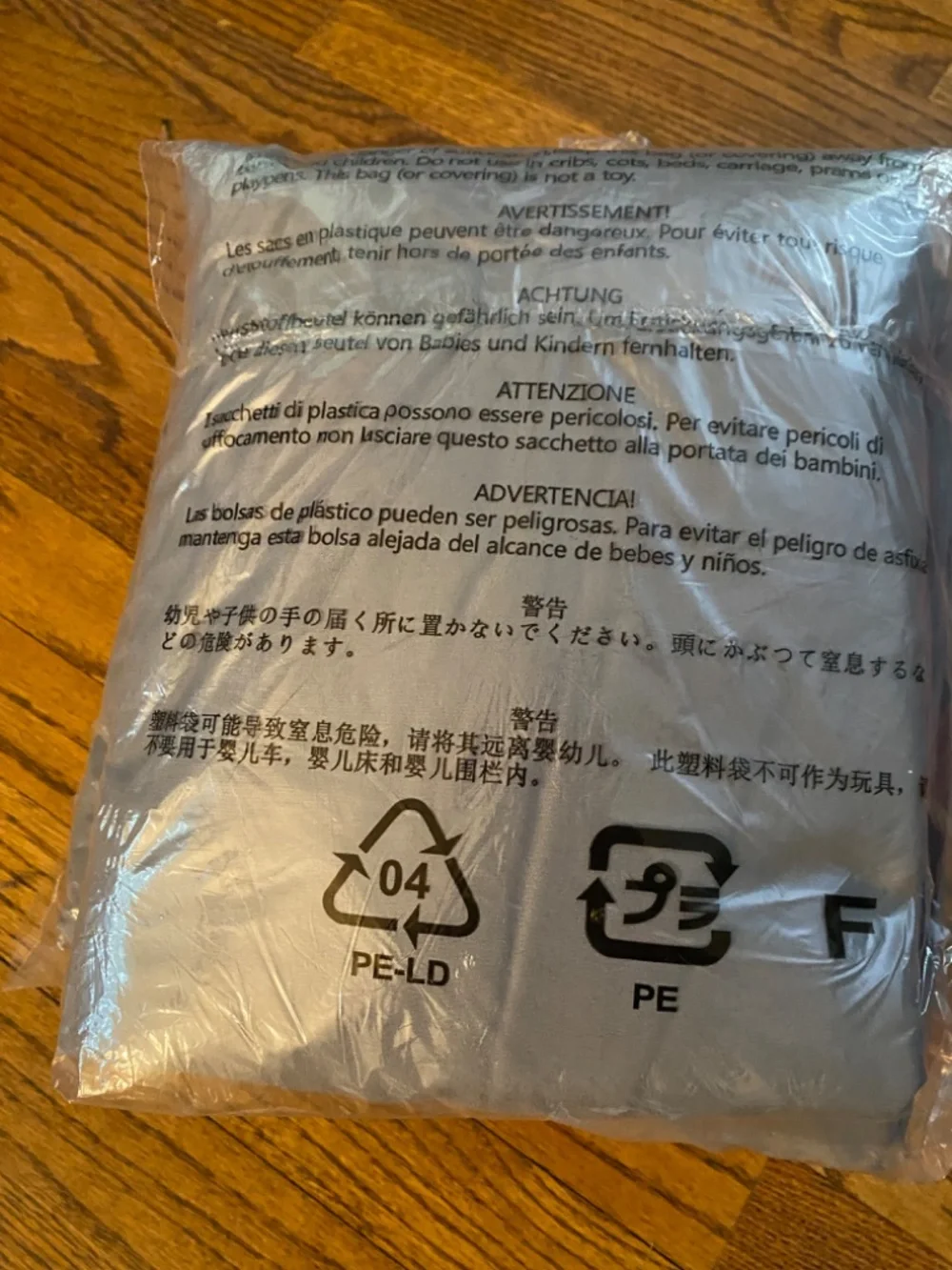 Three Sets of Gray Polyester Sheets, Pillowcases. Full Size 4 pc.New in Package.